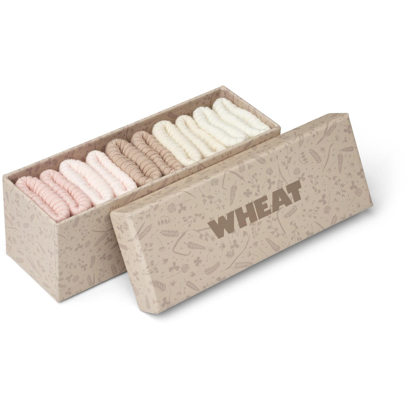 Wheat Rose Gift Box Evig Socks