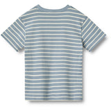 Wheat Ashley Blue Stripe T-shirt Fabian