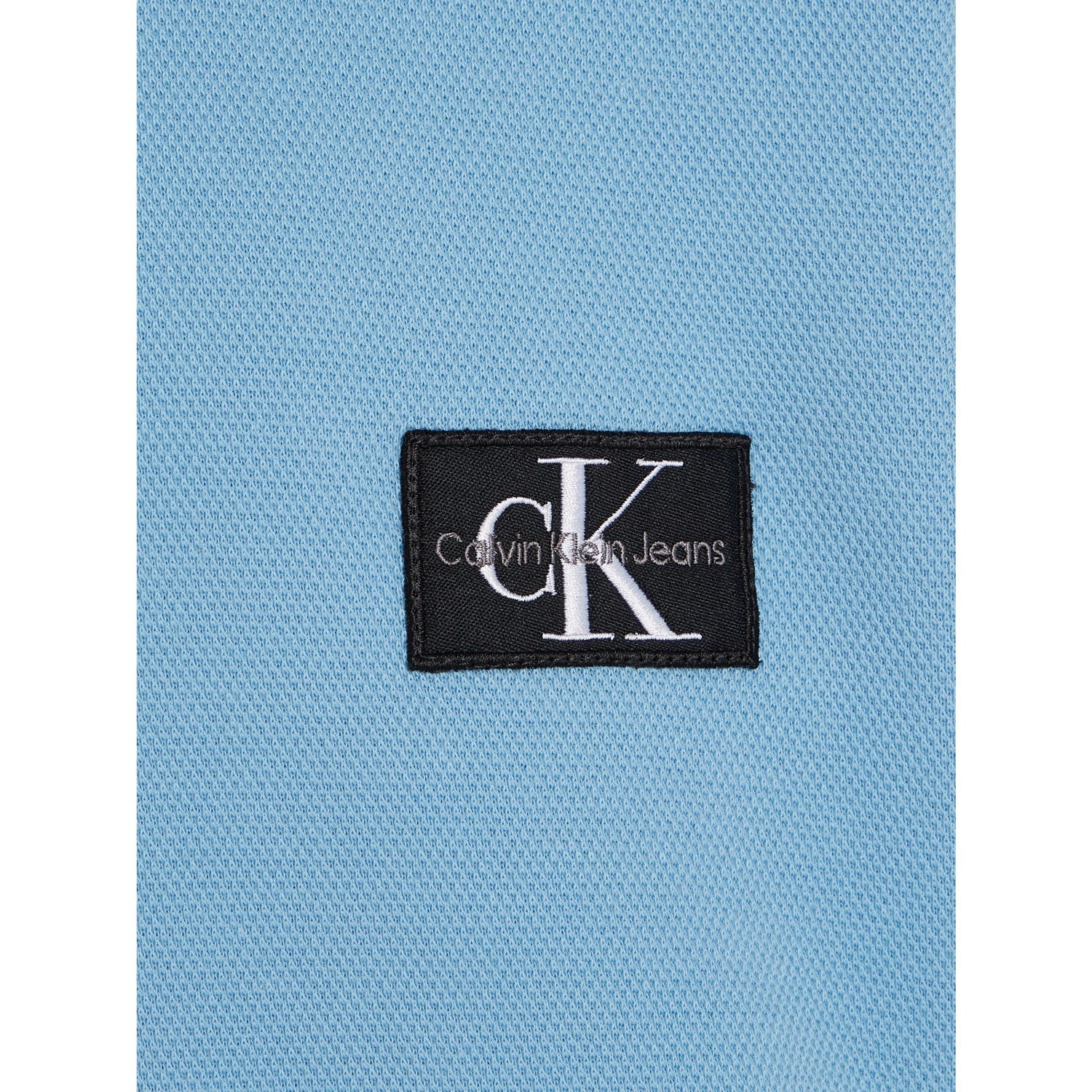 Calvin Klein Pique Modern Comfort Hoodie Dusk Blue