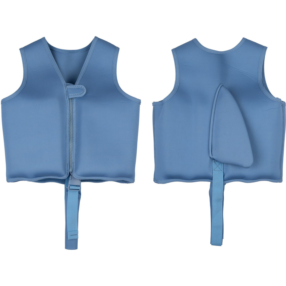 Mikk-Line Swim Vest Solid Faded Denim