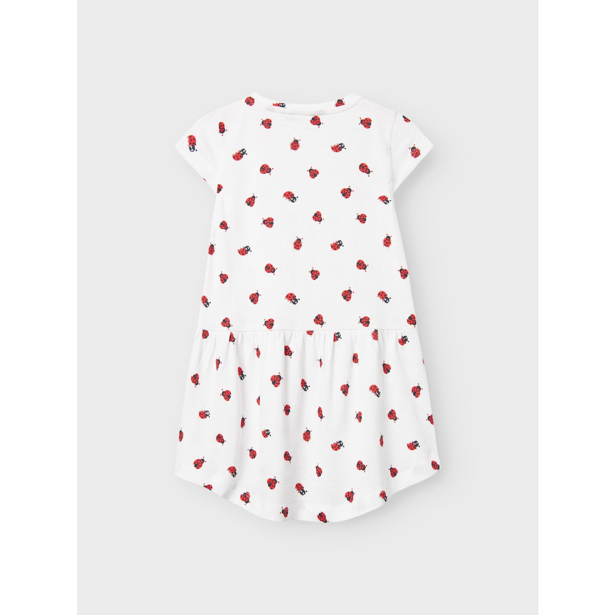 Name It Bright White Ladybugs Vigga Capsl Dress Noos