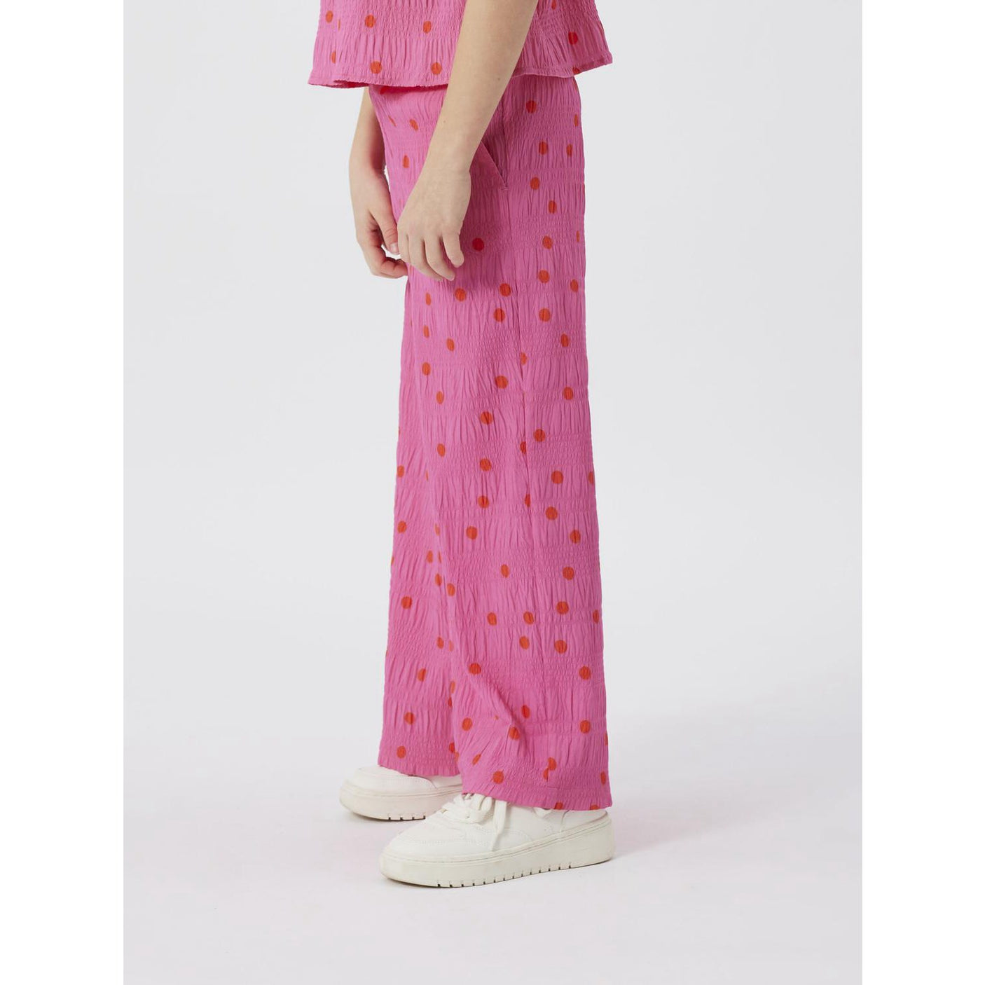 Name It Pink Power Jiditse Wide Pants