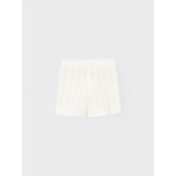 Lil'Atelier Coconut Milk Johanna Knit Shorts