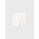 Lil'Atelier Coconut Milk Johanna Knit Shorts