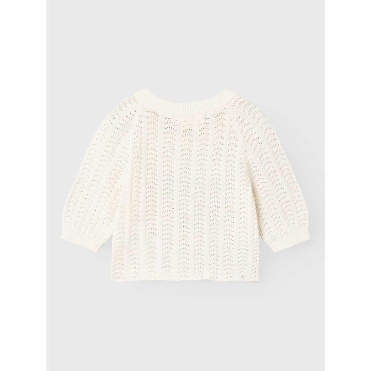 Lil'Atelier Coconut Milk Johanna Wrap Knit