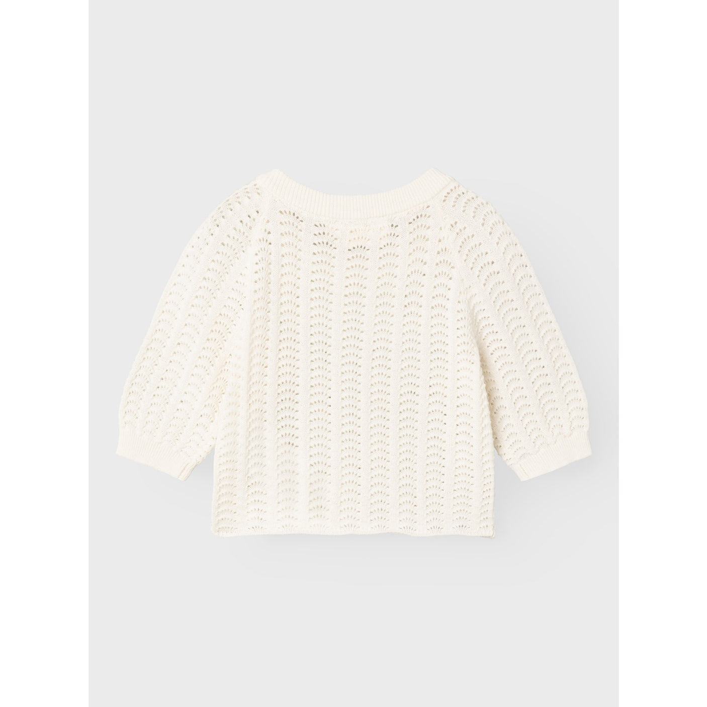 Lil'Atelier Coconut Milk Johanna Wrap Knit