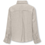 kids ONLY Pumice Stone Tokyo Linen Blend Shirt