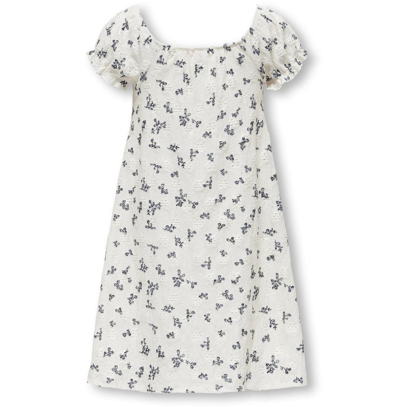 kids ONLY Cloud Dancer Black Flower Lavendel Dress