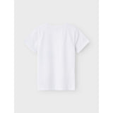 Name It Bright White Black text Masir Pokemon T-Shirt