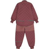 Mikk-Line Rose Brown Thermal Set with Fleece
