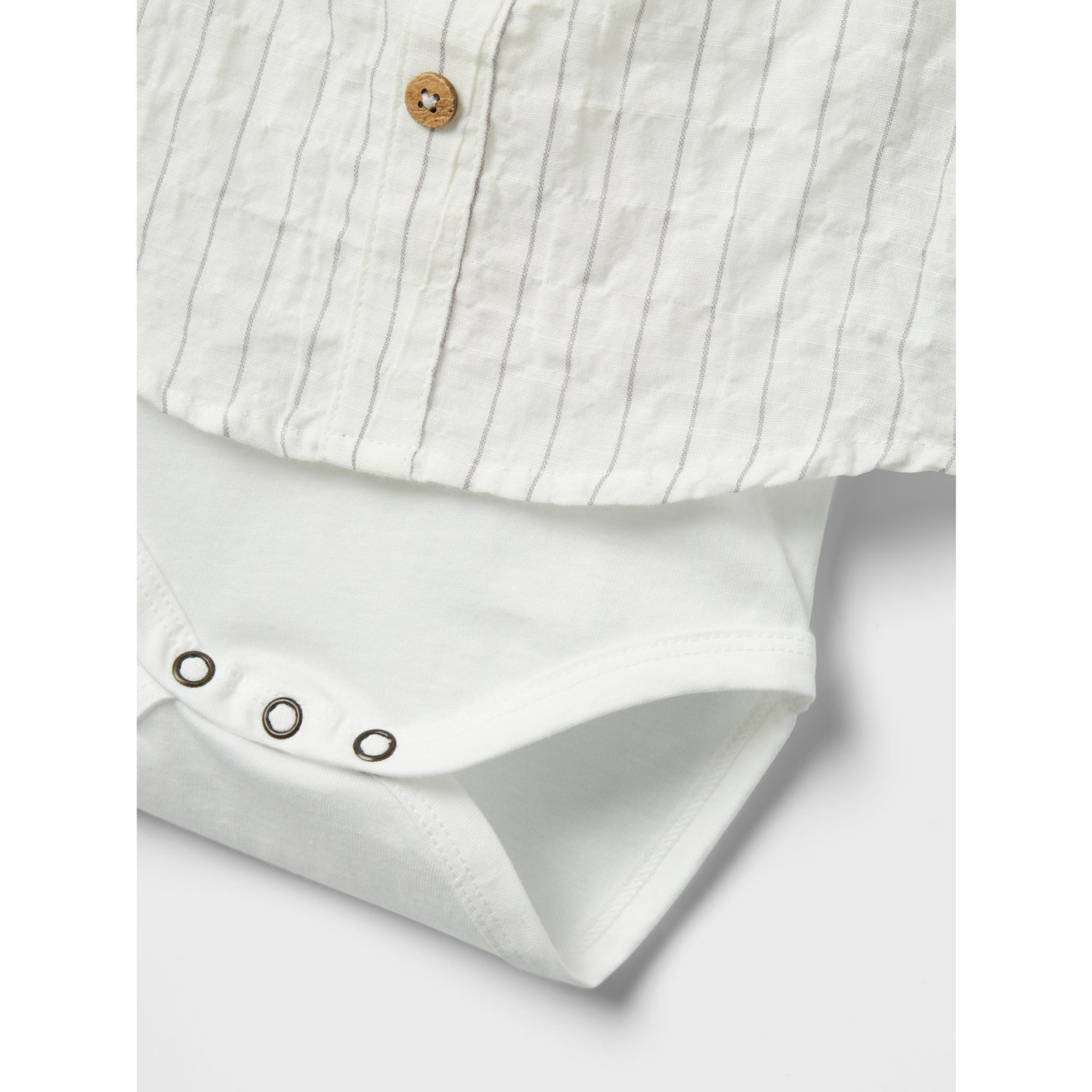 Lil'Atelier Coconut Milk Frej Body Shirt