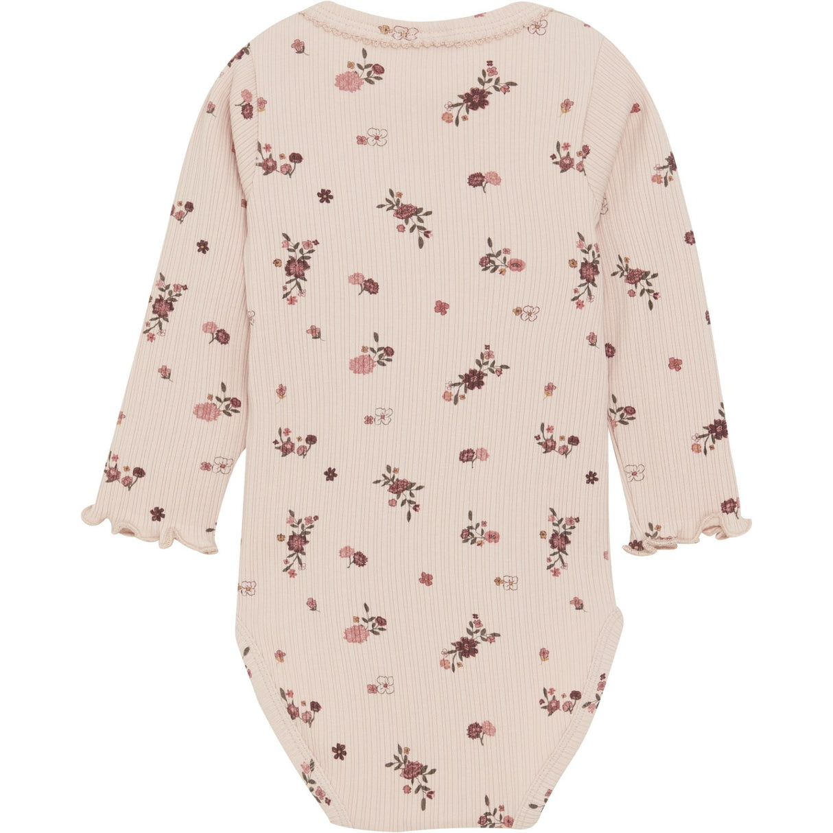 Minymo Sepia Rose Body AOP Rib