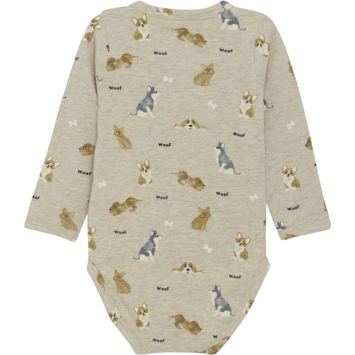 Minymo Beige Melange Body AOP