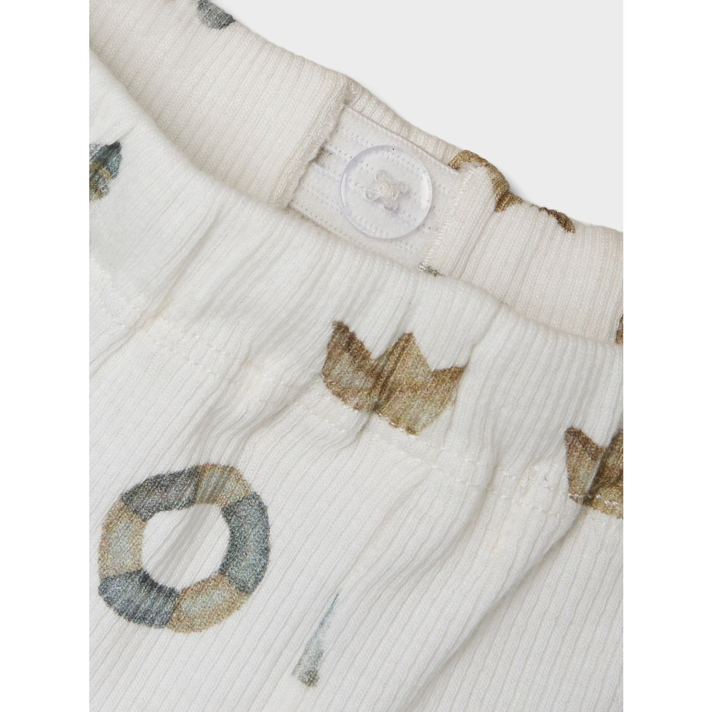 Lil'Atelier Coconut Milk Lighthouse Gavo Loose Pants