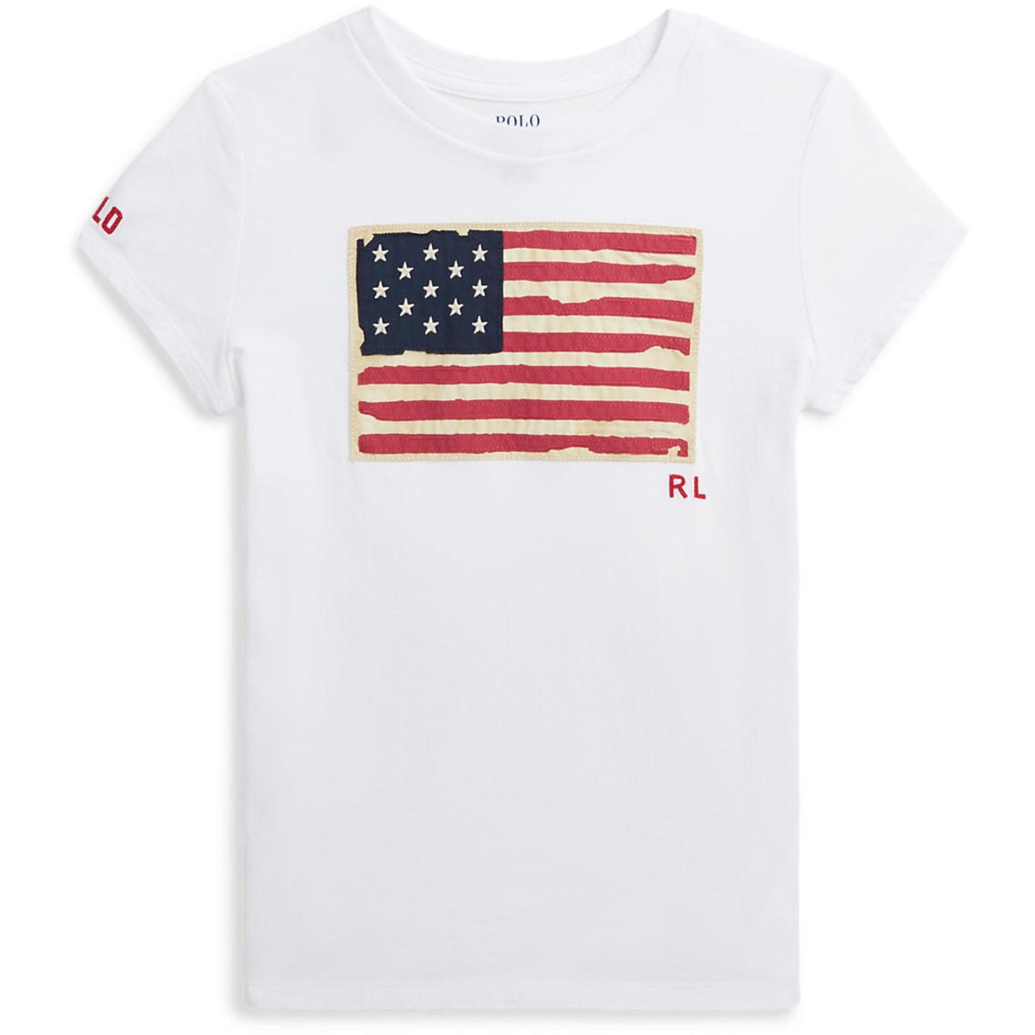 马球 Ralph Lauren White T-Shirt