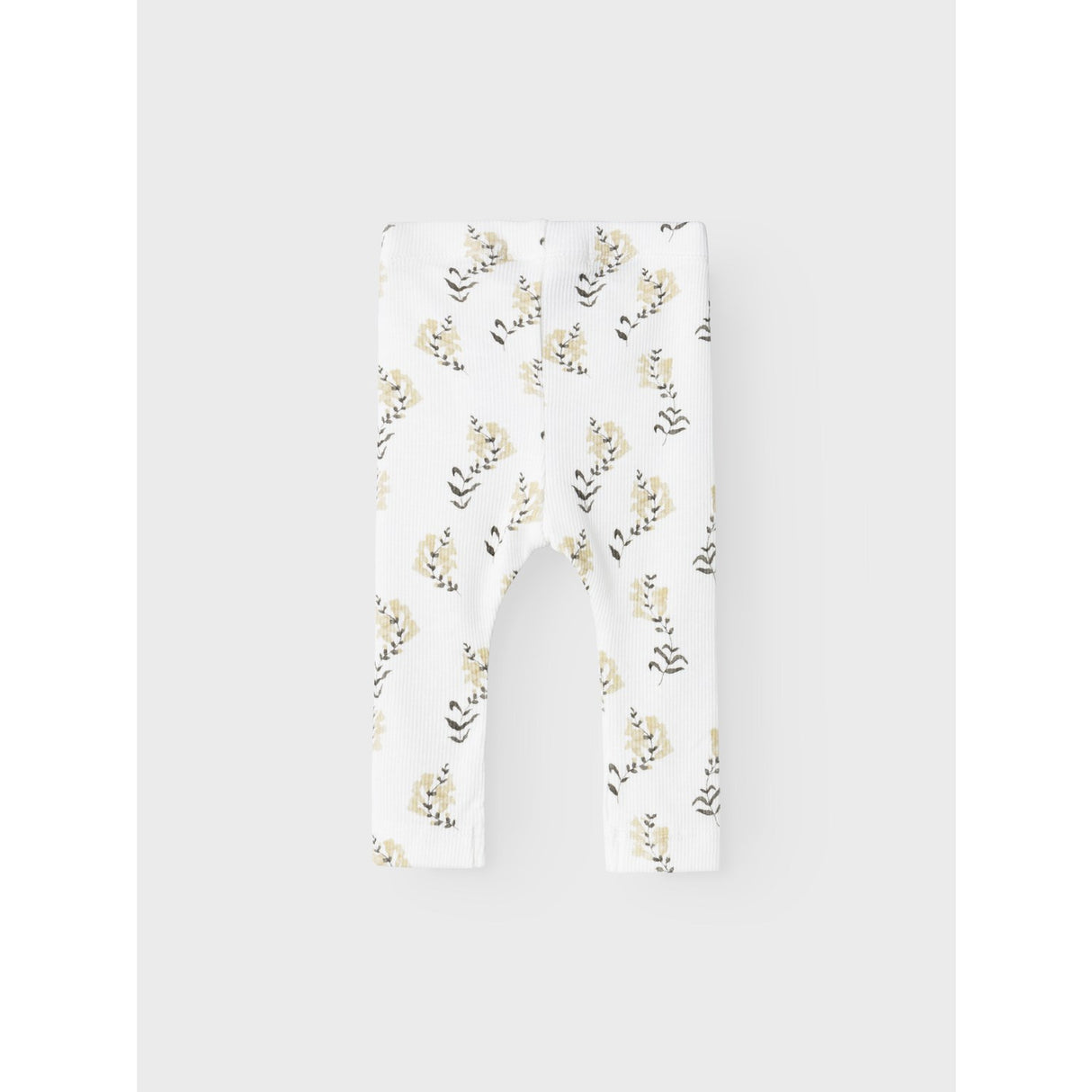 Lil'Atelier Coconut Milk Yellow Flower Gavo Slim Legging