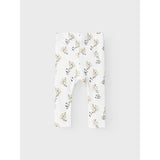 Lil'Atelier Coconut Milk Yellow Flower Gavo Slim Legging