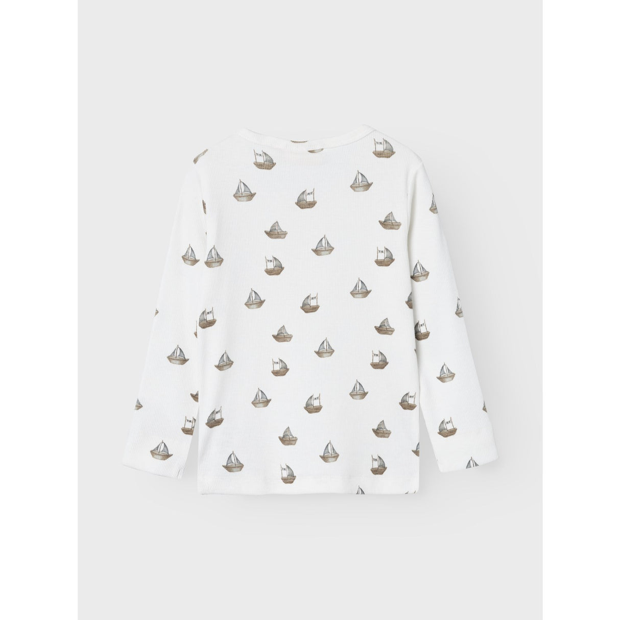 Lil'Atelier Coconut Milk Boat Gavo Slim Blouse