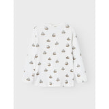 Lil'Atelier Coconut Milk Boat Gavo Slim Blouse