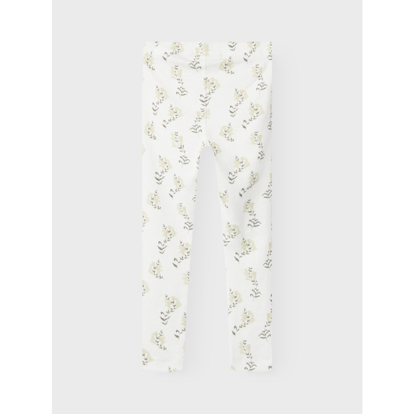 Lil'Atelier Coconut Milk Yellow Flower Gavo Slim Legging