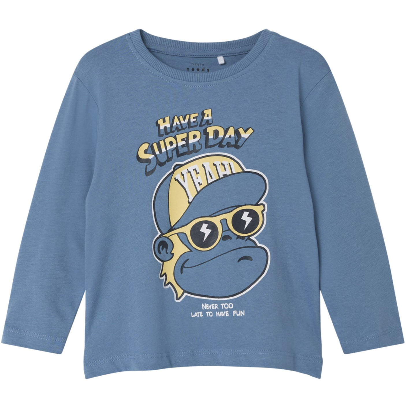 Name It Coronet Blue Vagno Loose Blouse