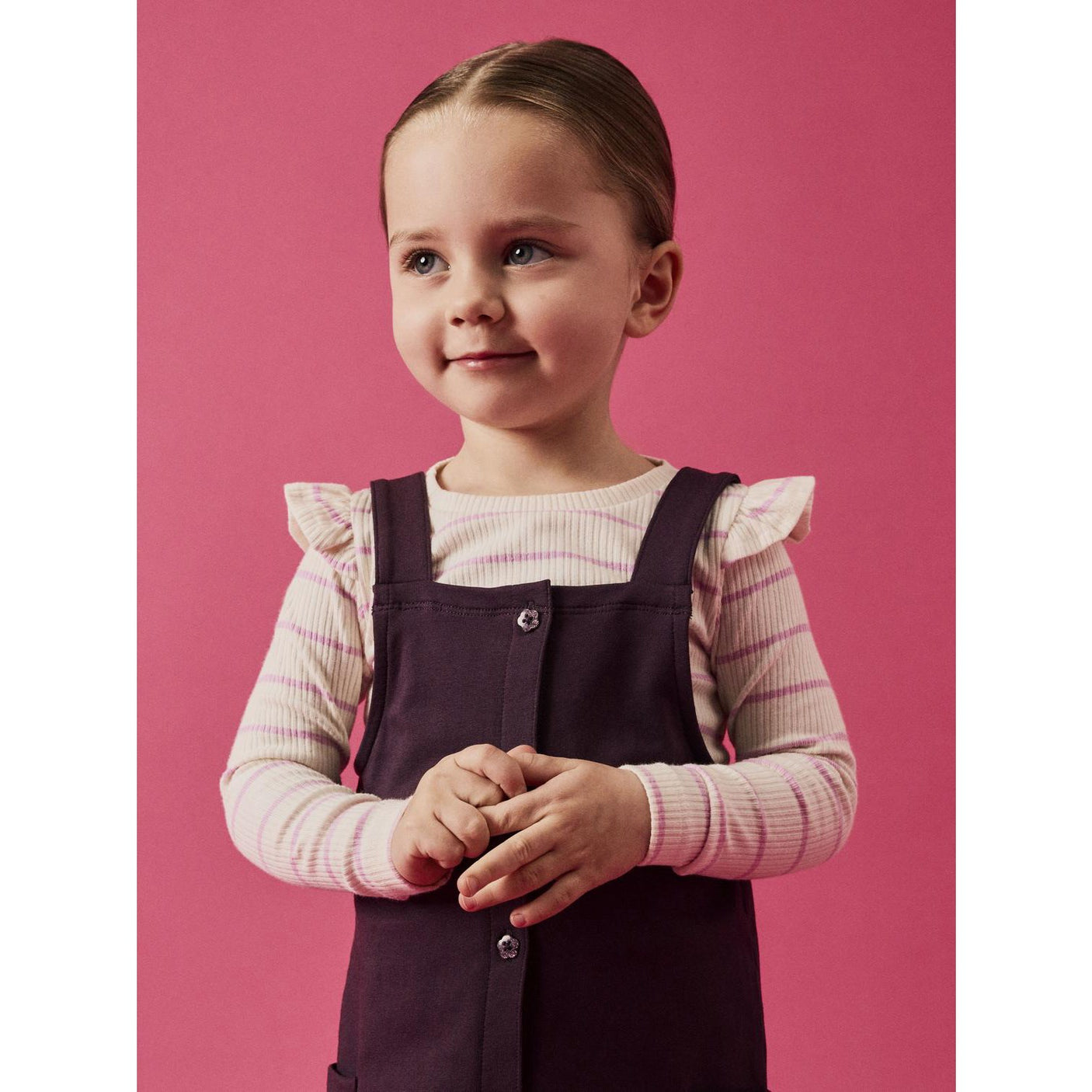 Name It Plum Perfect Luva Sweat Spencer Dress