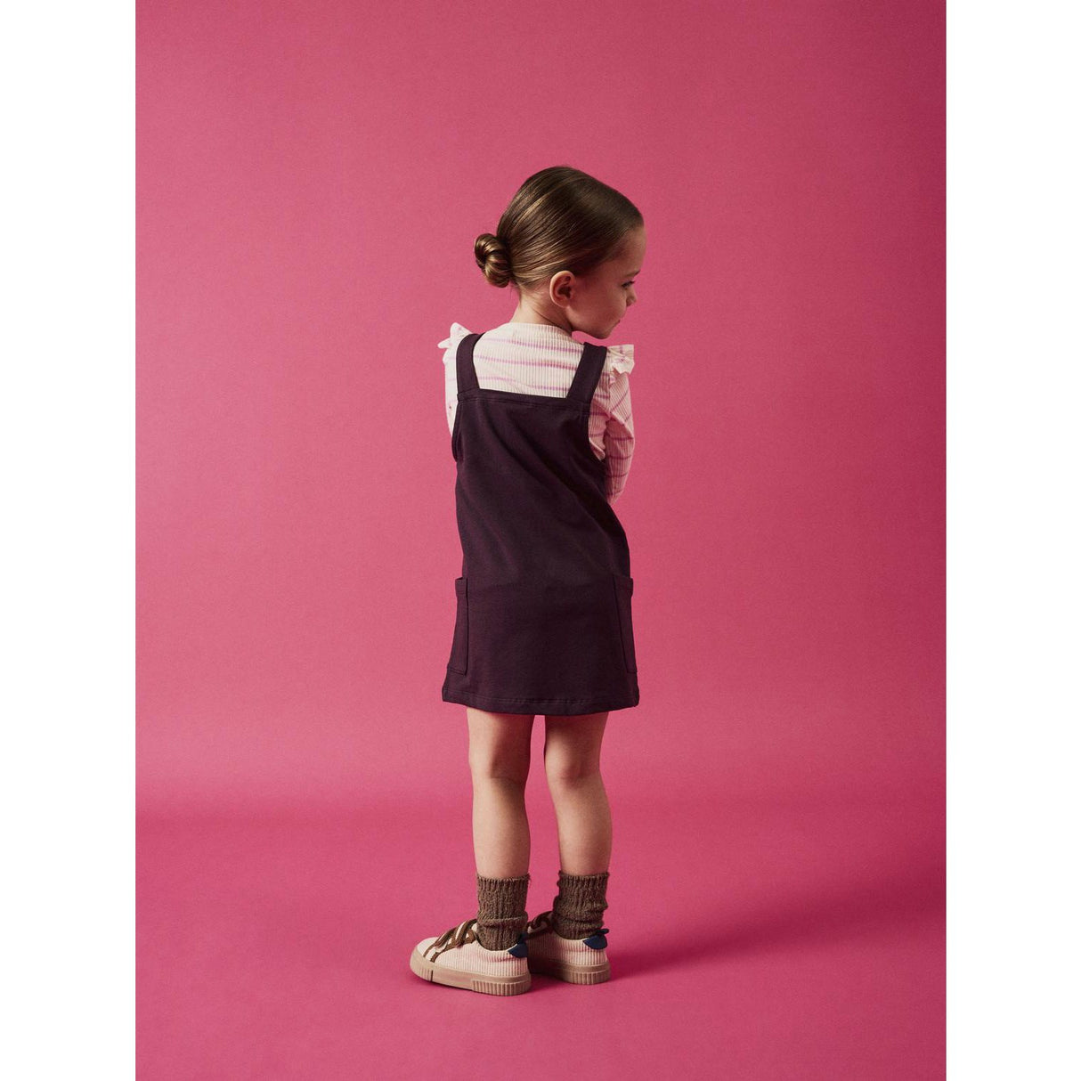 Name It Plum Perfect Luva Sweat Spencer Dress