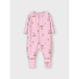Name It Ibis Rose Nightsuit 2-pack Zip Rose Deer Noos