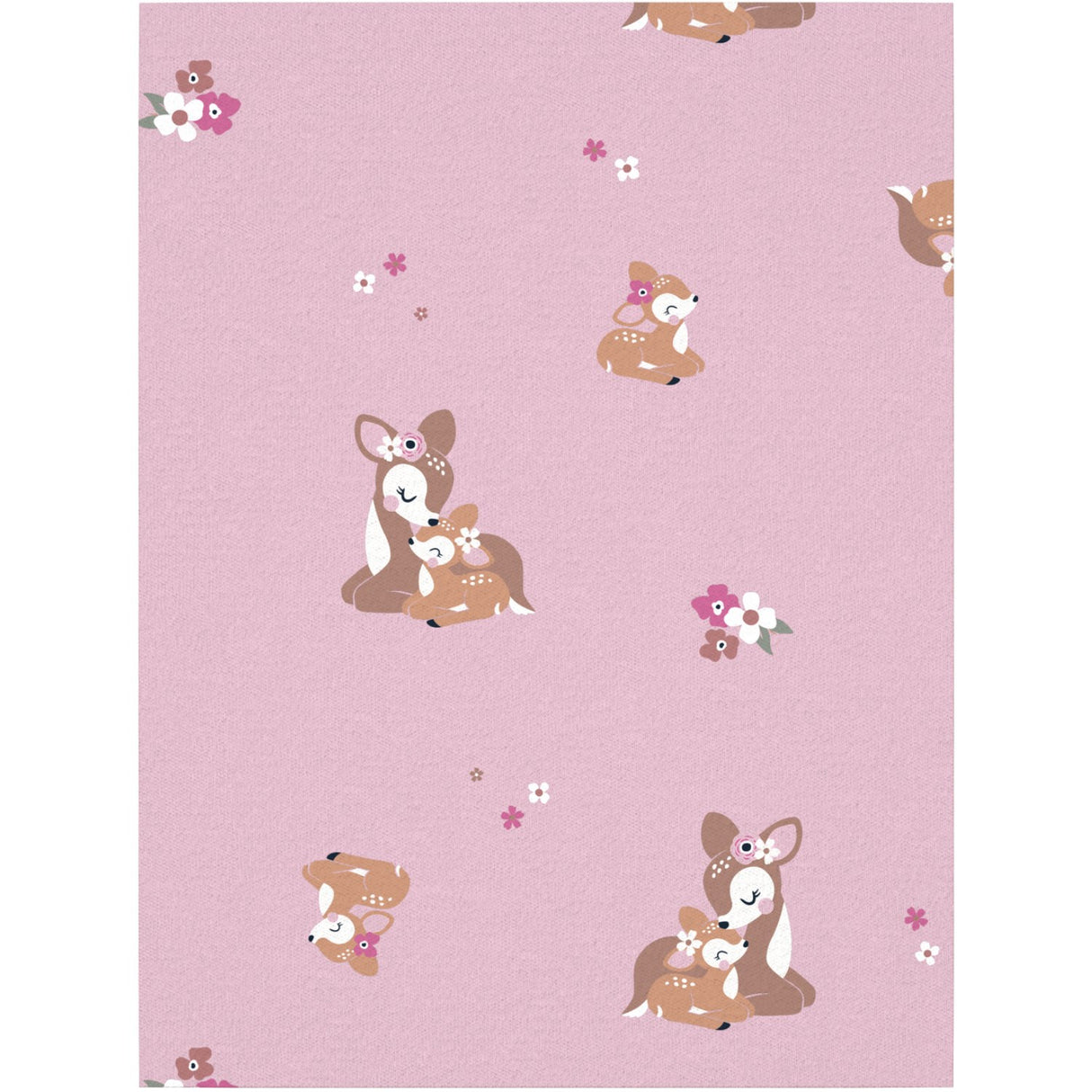 Name It Ibis Rose Nightsuit 2-pack Zip Rose Deer Noos