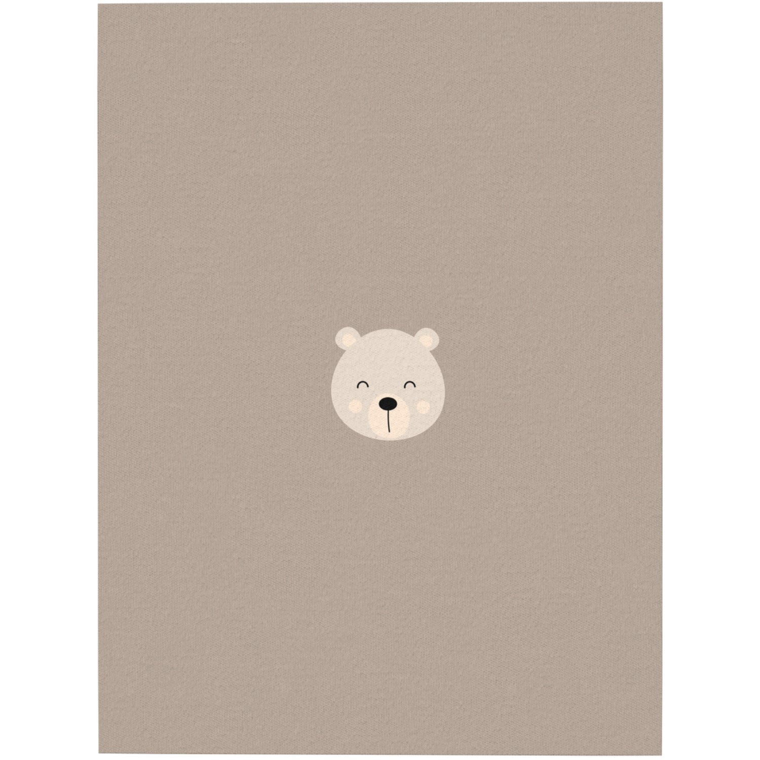 Name It Oxford Tan Nightsuit 2-pack Zip Oxford Bear Noos