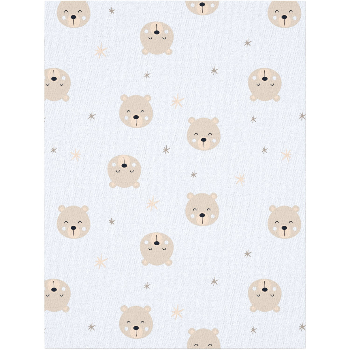 Name It Oxford Tan Nightsuit 2-pack Zip Oxford Bear Noos