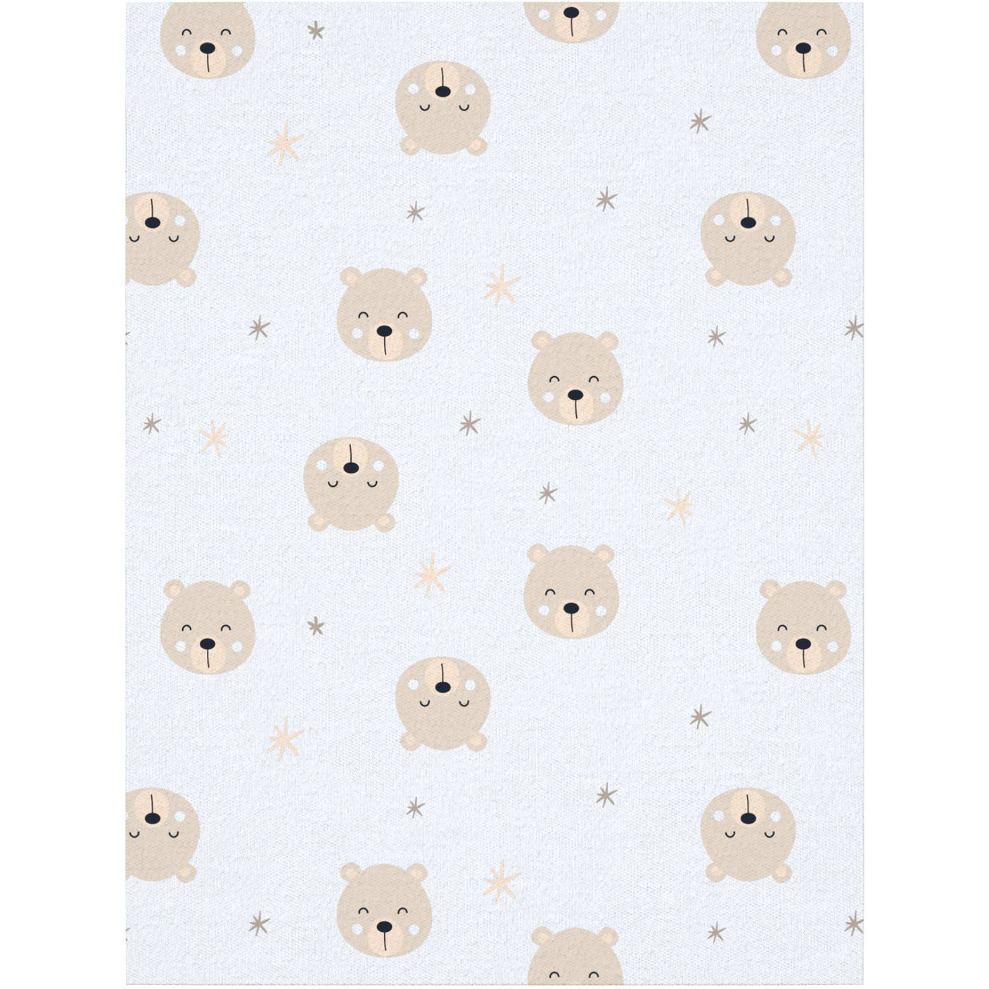 Name It Oxford Tan Nightsuit 2-pack Zip Oxford Bear Noos