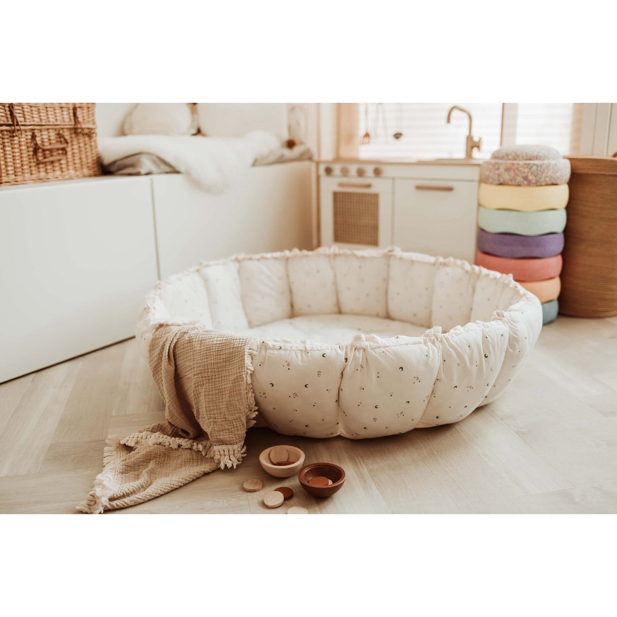Play&Go Organic Bloom Moon 2-in-1 Playmat