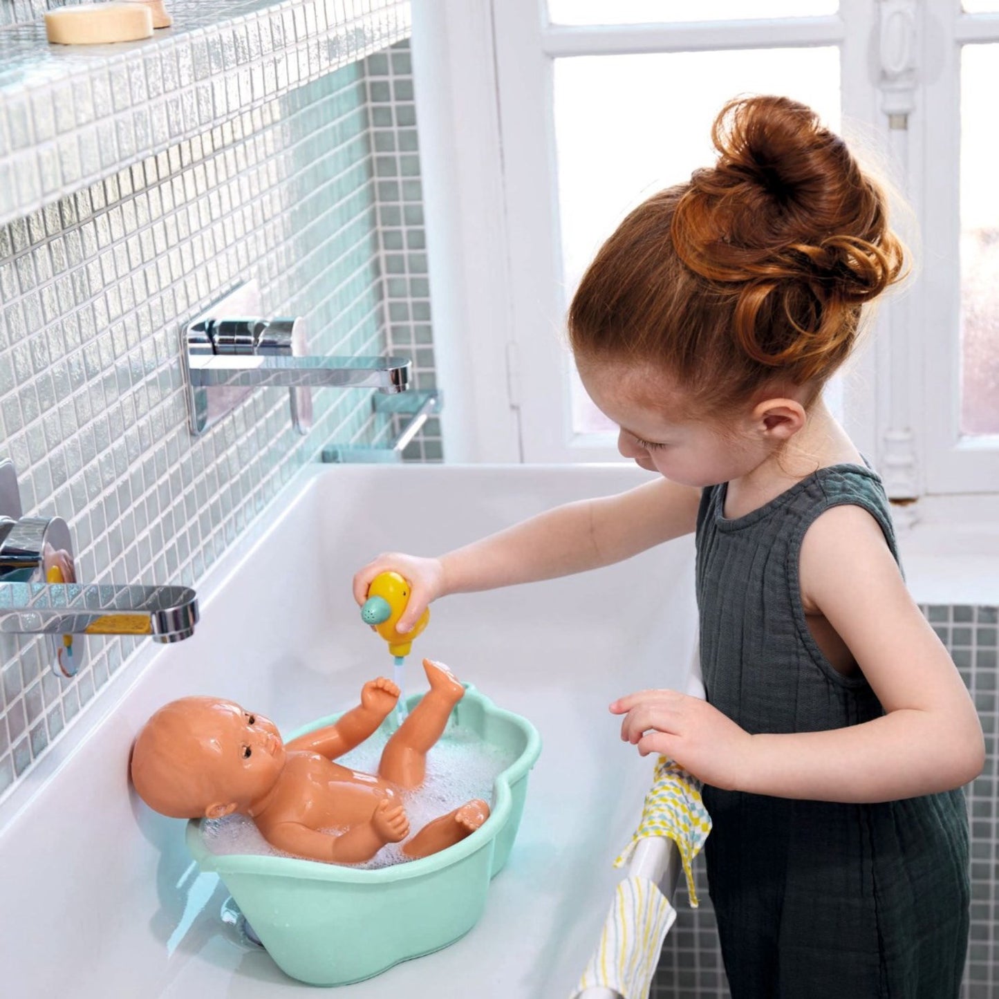 Djeco Baby Boy Olive Blue