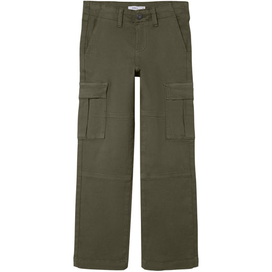 Name It Olive Night Ryan Twill Cargo Pants Noos
