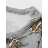 Name It Grey Melange Jebb Lion King Onesie