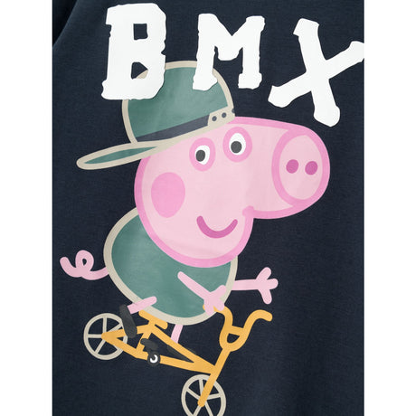 Name It Dark Sapphire Jonin Peppa Pig Blouse