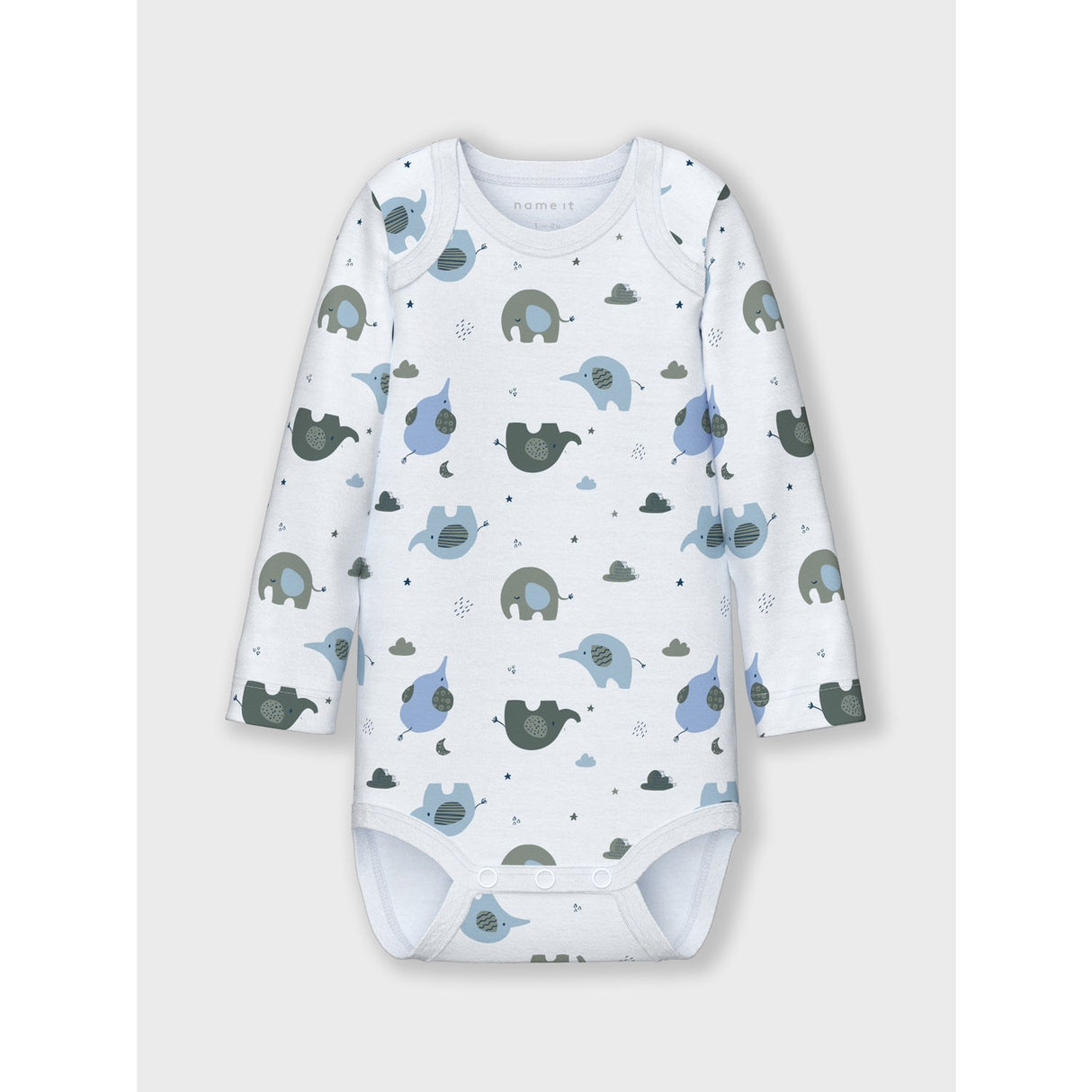 Name It Baby Blue Body 3-pack Baby Elephant Noos
