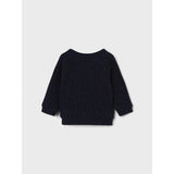 Name It Dark Sapphire Kino O Neck Blouse