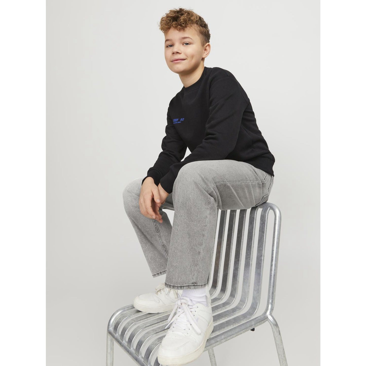 Jack & Jones Junior Grey Denim Chris Original 928 Noos