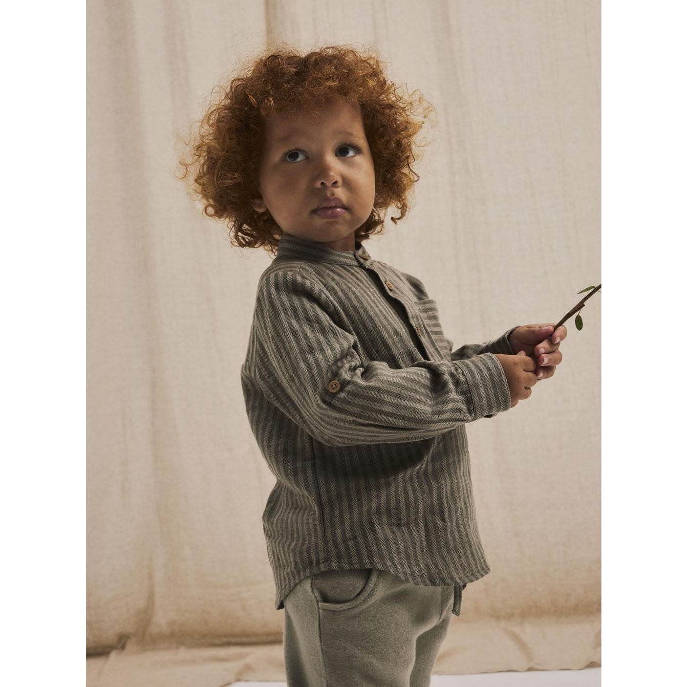 Lil'Atelier Laurel Oak Lanu Loose Shirt