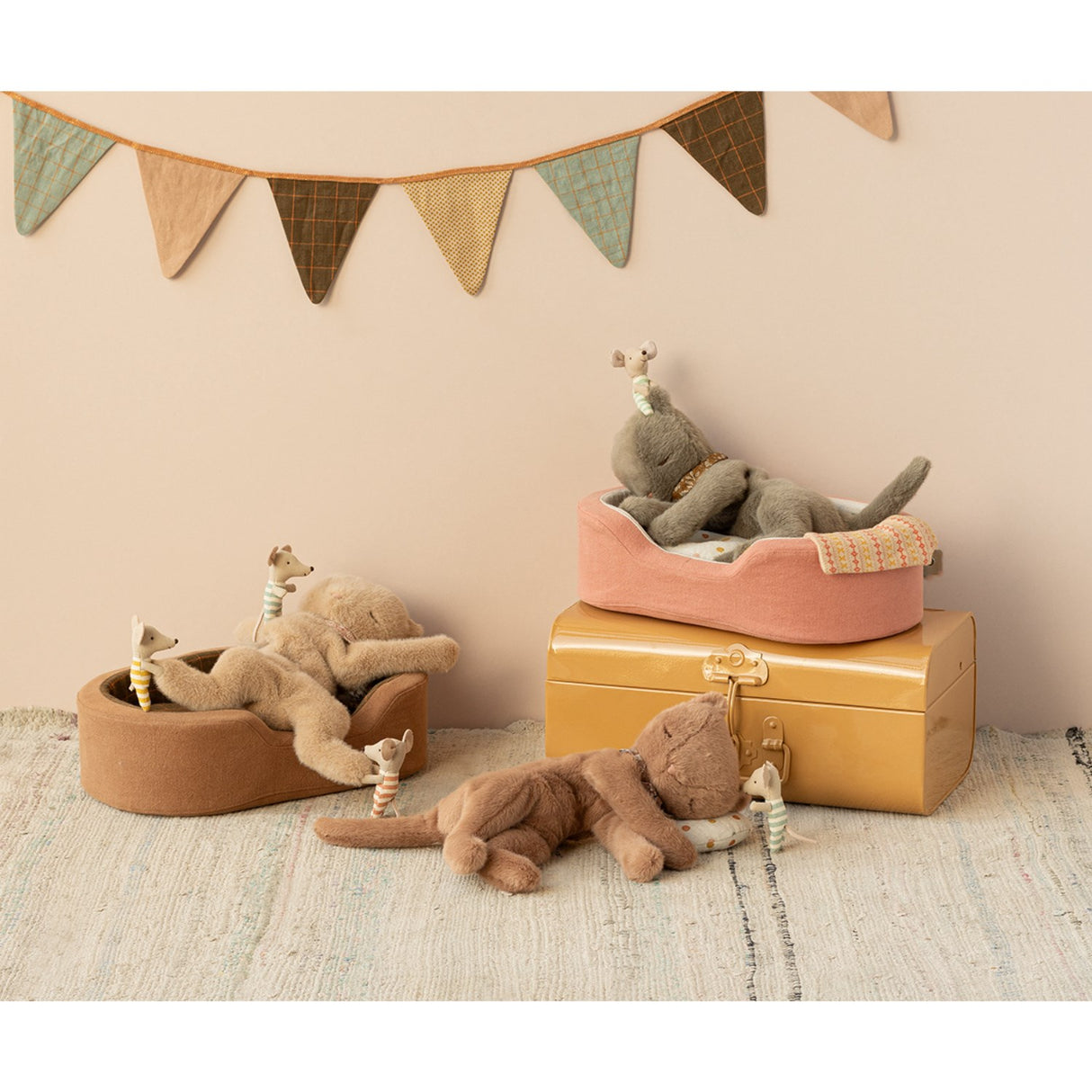 Maileg Killing, Plush - Nougat