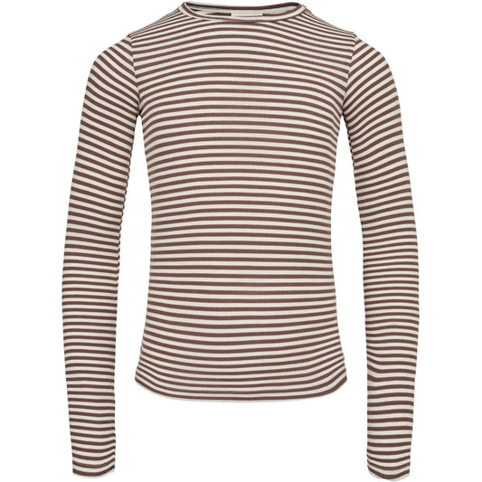 Sofie Schnoor Brown Striped Blouse
