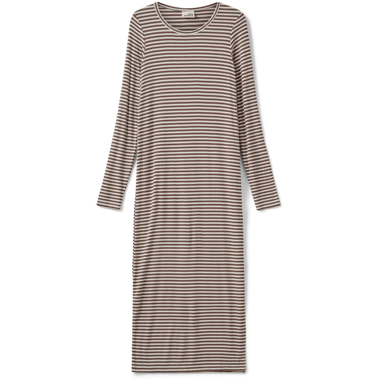 Sofie Schnoor Brown Striped Dress