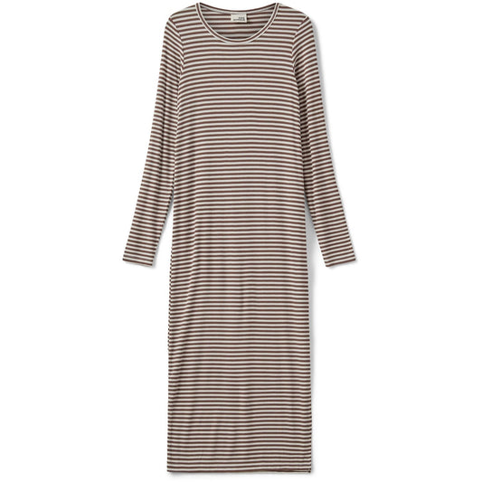 Sofie Schnoor Brown Striped Dress