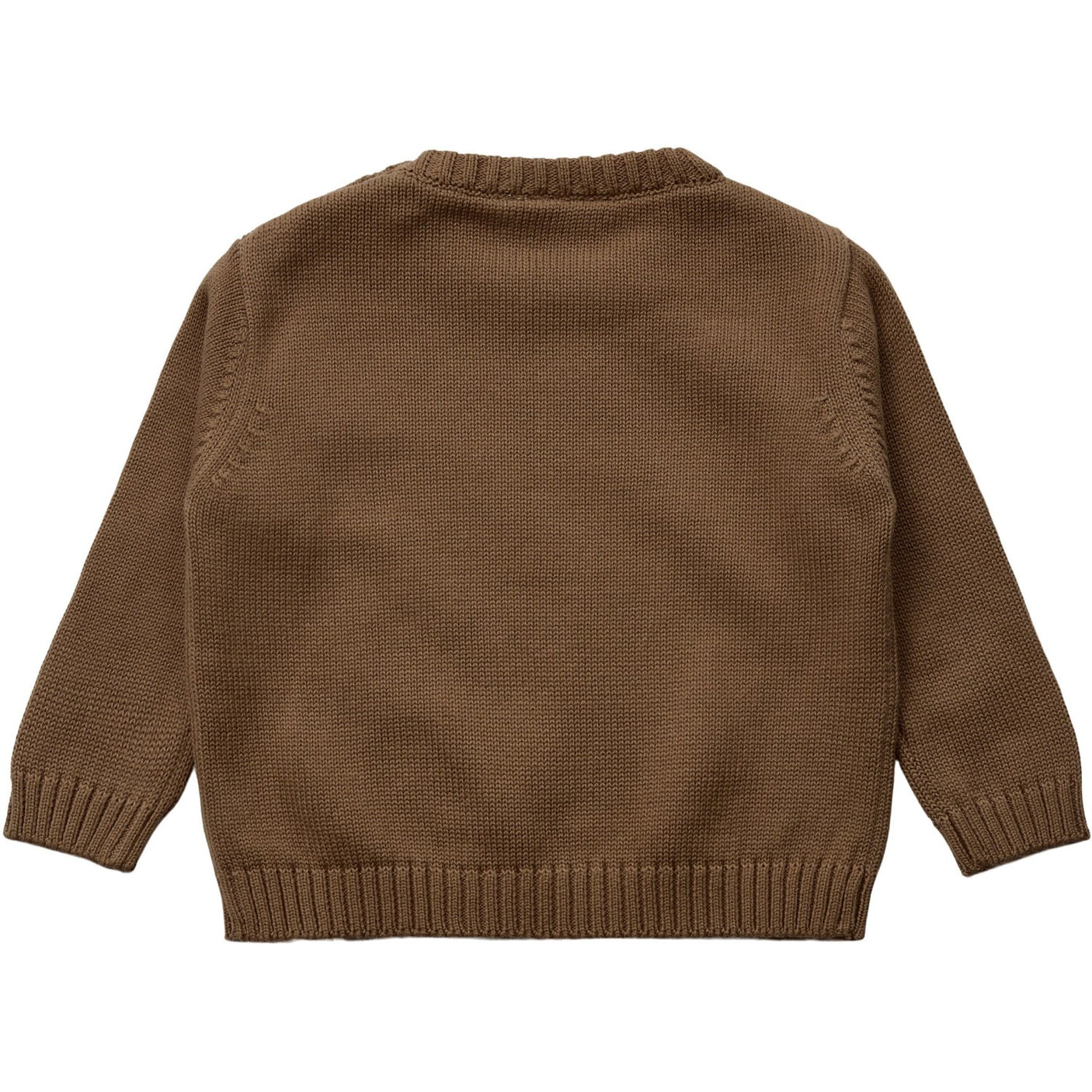 Sofie Schnoor Cashew Brown Knit Blouse