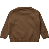 Sofie Schnoor Cashew Brown Knit Blouse
