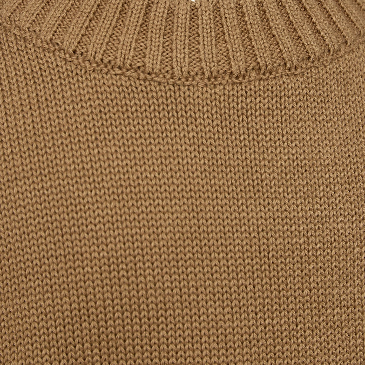 Sofie Schnoor Cashew Brown Knit Blouse