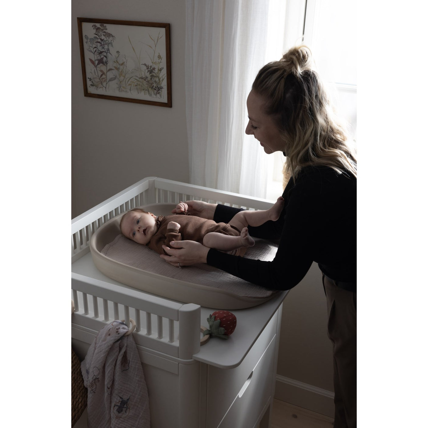 Sebra Changing Mat Seabreeze Beige