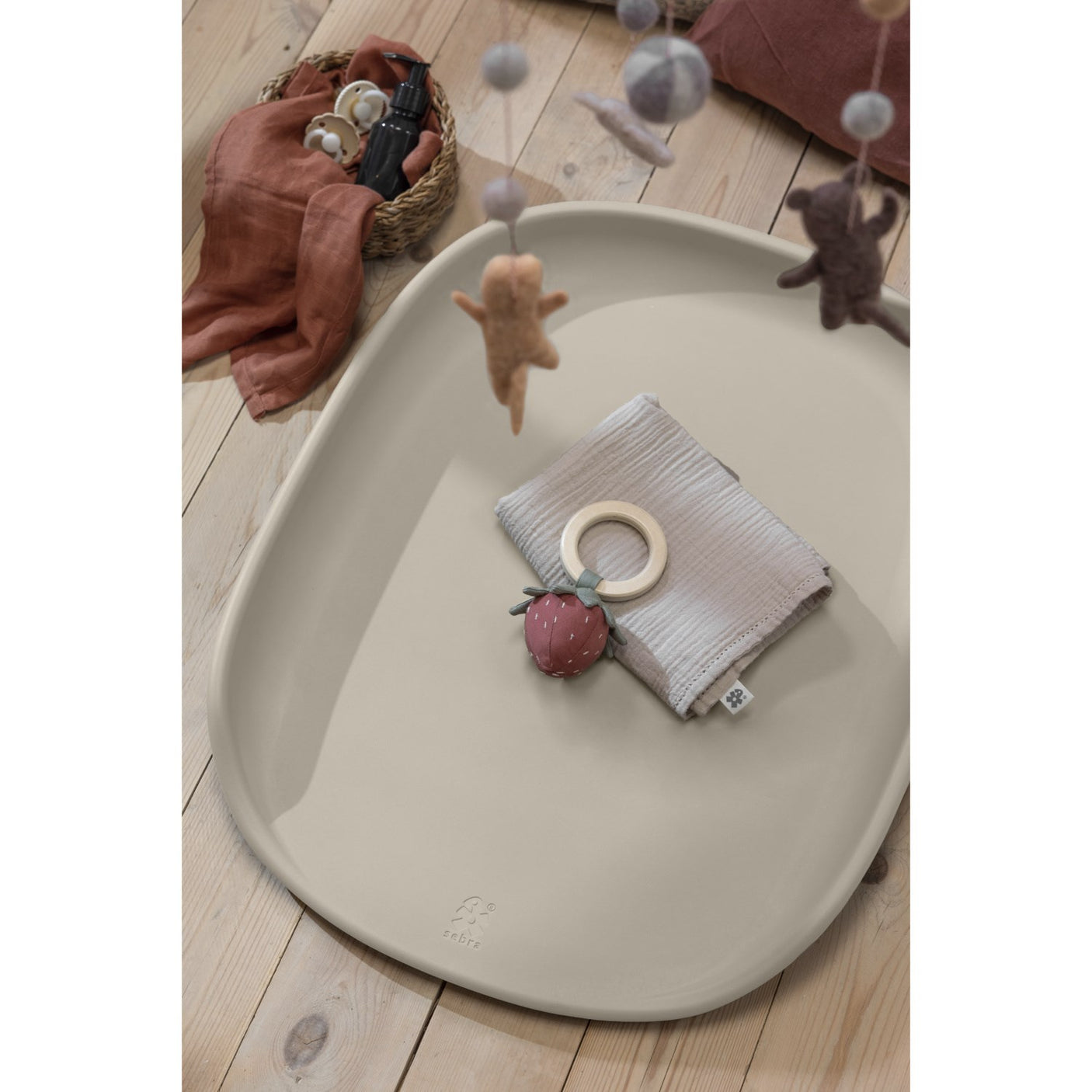 Sebra Changing Mat Seabreeze Beige